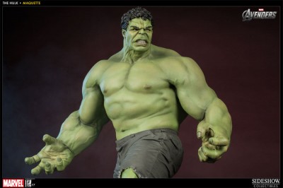 hulk sideshow maquette