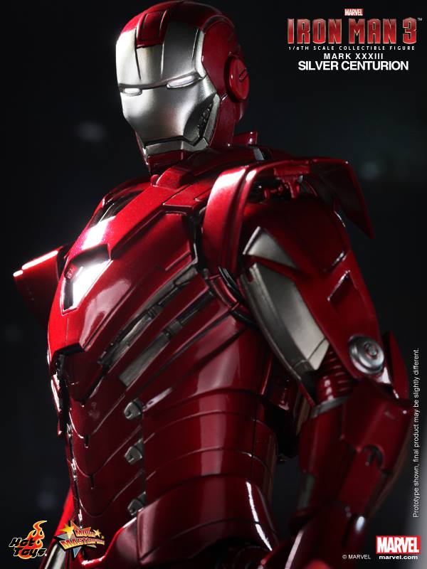 Hot Toys Reveals Iron Man Mark XXXIII Silver Centurion ActionFigurePics Com