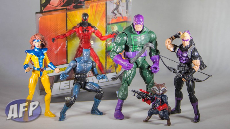 Marvel Legends Rocket Raccoon Wave Group Shot and Packaged Pics ...