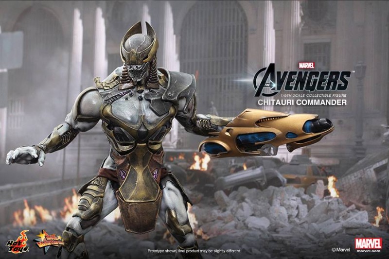 hot toys chitauri set