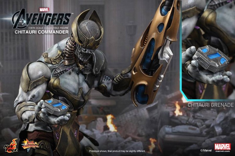 hot toys chitauri set