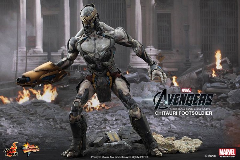 hot toys chitauri set