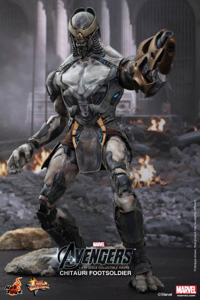 hot toys chitauri set