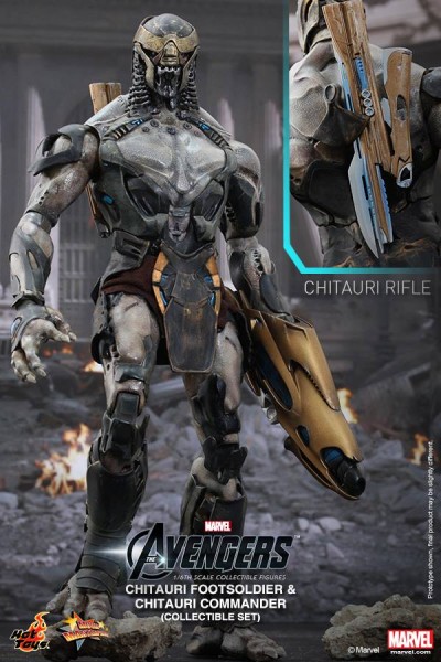 hot toys chitauri set