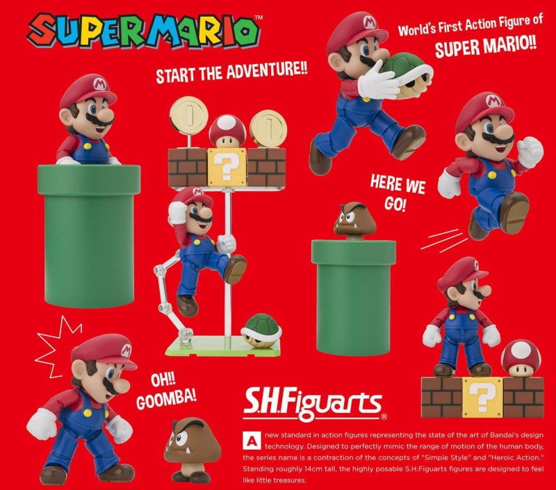 S.H.Figuarts Super Mario teaser