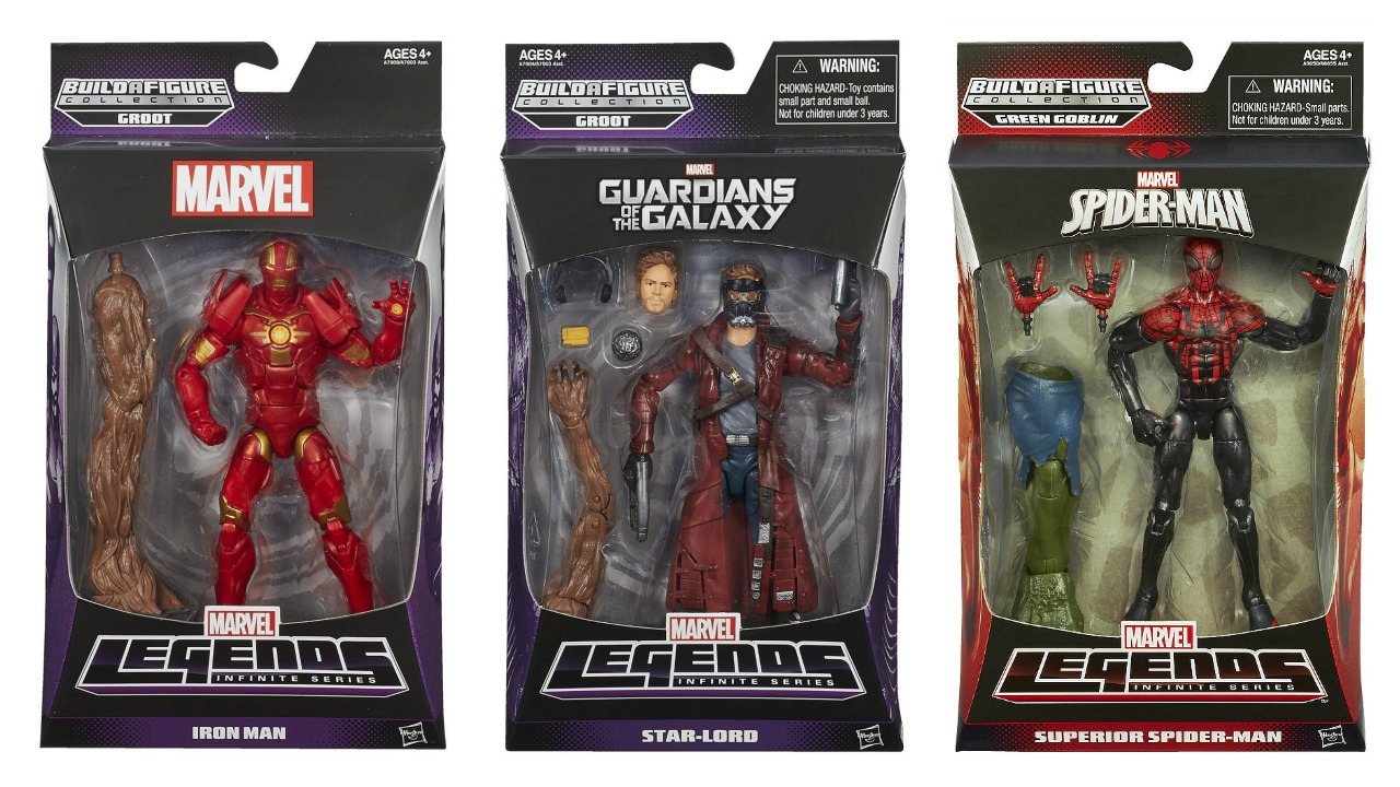 Weekend Toy Run: Marvel Legends Iron Man, Star Lord, and Spider-Man on Sale  at Target 