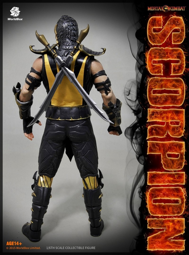 mortal kombat scorpion doll