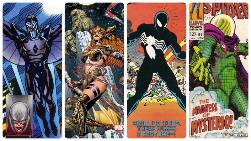 Hasbro Marvel Legends Fans Choice Vote - Darkhawk, Angela, Symbiote Spider-Man, and Mysterio