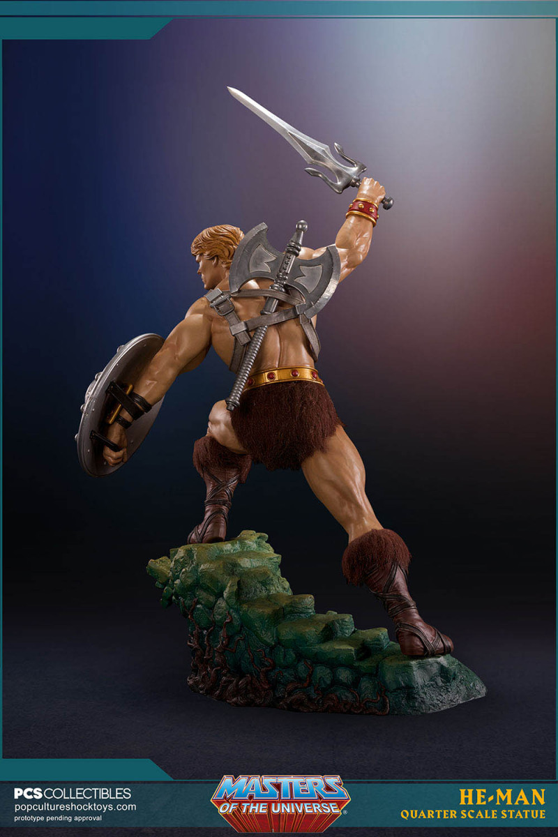 pop culture shock he man statue