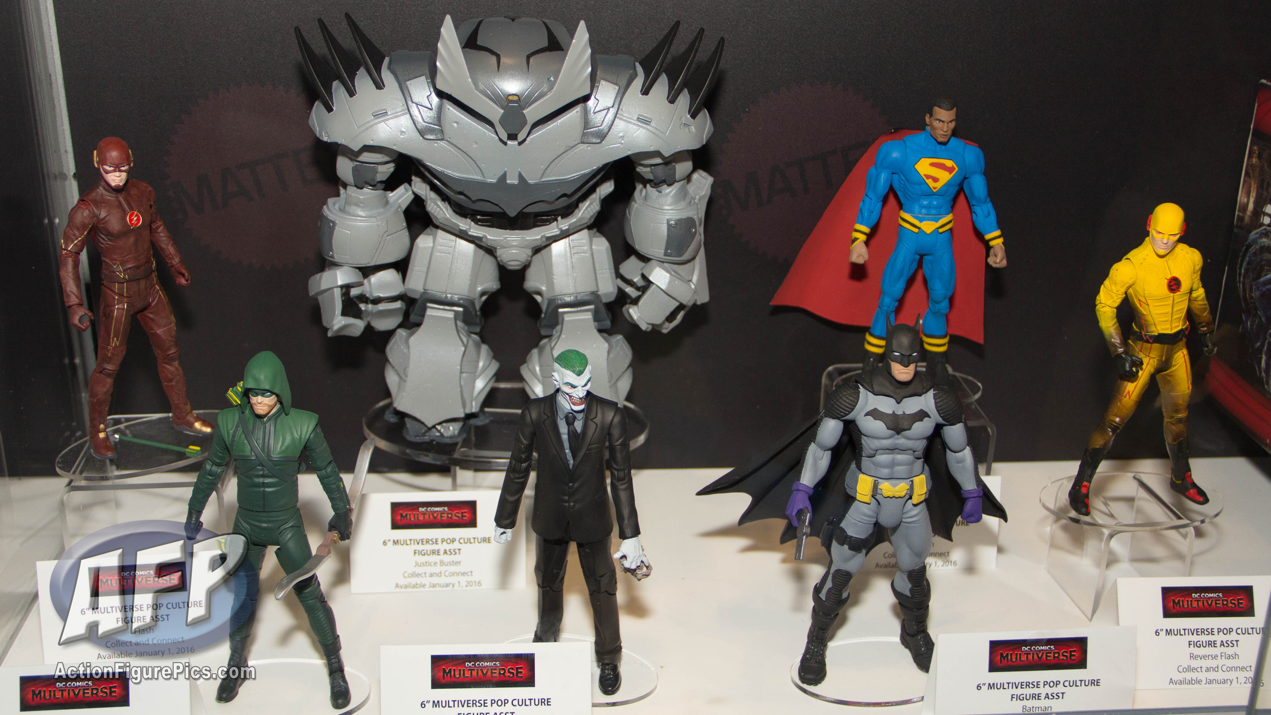 SDCC 2015: Mattel Returns to 6-Inch Scale with DC Comics