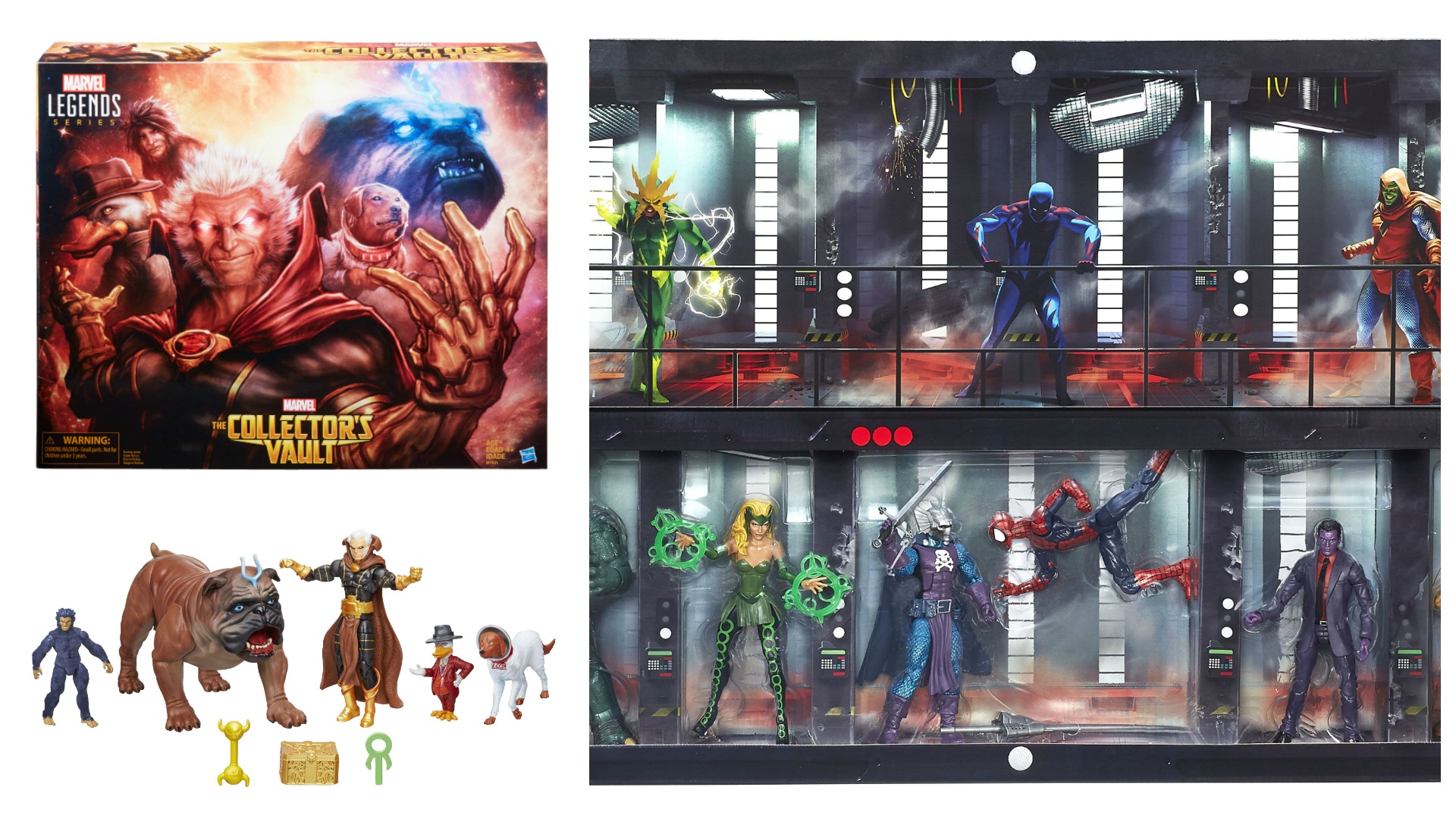 Hasbro Marvel Legends The Marvels Collection Set Completo
